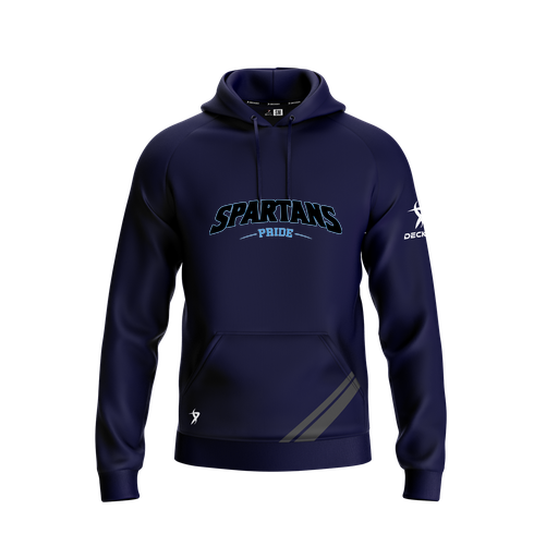 [FOLHSMNV-YXS-LOGO2] Decker Summit Hoodie (Youth XS, Navy, Logo 2)