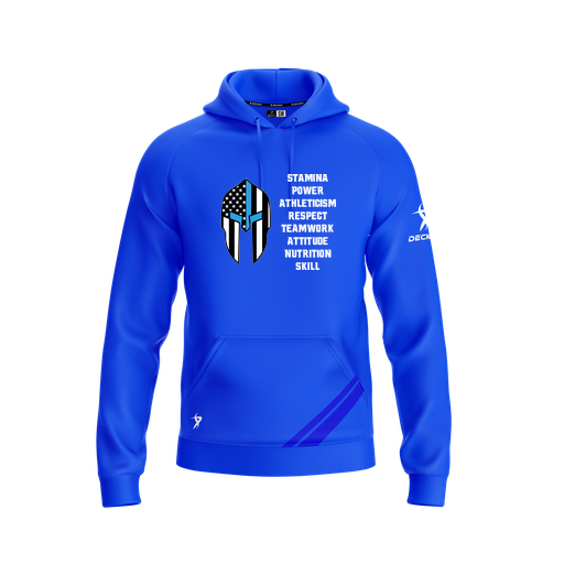 [FOLHSMRY-YXS-LOGO3] Decker Summit Hoodie (Youth XS, Royal, Logo 3)