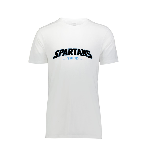 [FTSCUBWH-YS-LOGO2] Decker Youth Tri-Blend T-Shirt - Short Sleeve (Youth S, White, Logo 2)