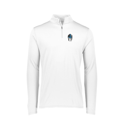 [FTLQFLWH-FAXS-LOGO3] Decker Women's Flex-Lite 1/4 Zip Shirt (Female Adult XS, White, Logo 3)