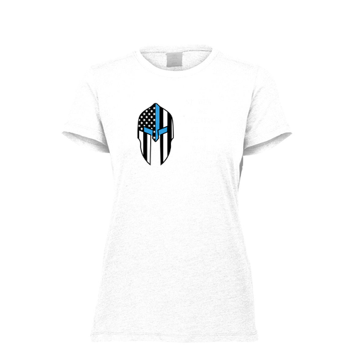 [FTSCUBWH-FAXS-LOGO3] Decker Women's Tri-Blend T-Shirt - Short Sleeve (Female Adult XS, White, Logo 3)