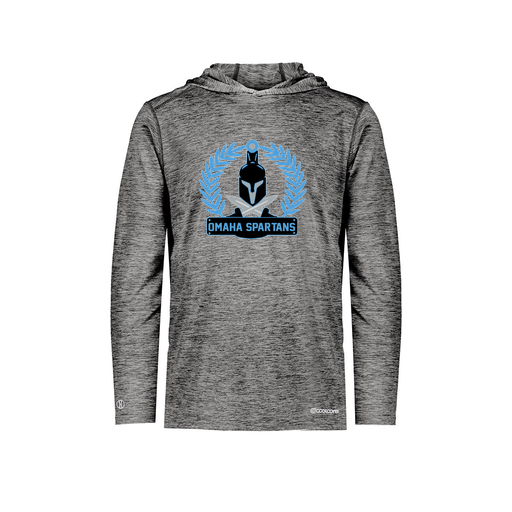 [FOLHCGBK-AS-LOGO1] Decker Men's Charge Hoodie (Adult S, Black, Logo 1)