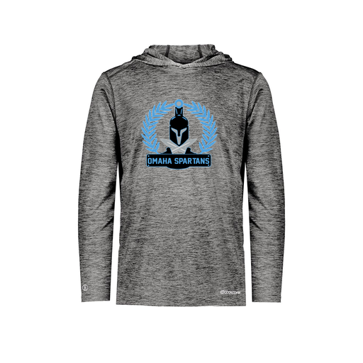 [FOLHCGBK-YS-LOGO1] Decker Youth Charge Hoodie (Youth S, Black, Logo 1)