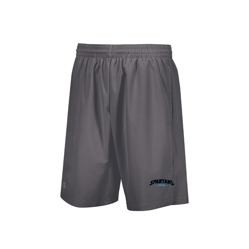 [229556.J96.XS-LOGO2] Men's Weld Short (Adult XS, Gray, Logo 2)